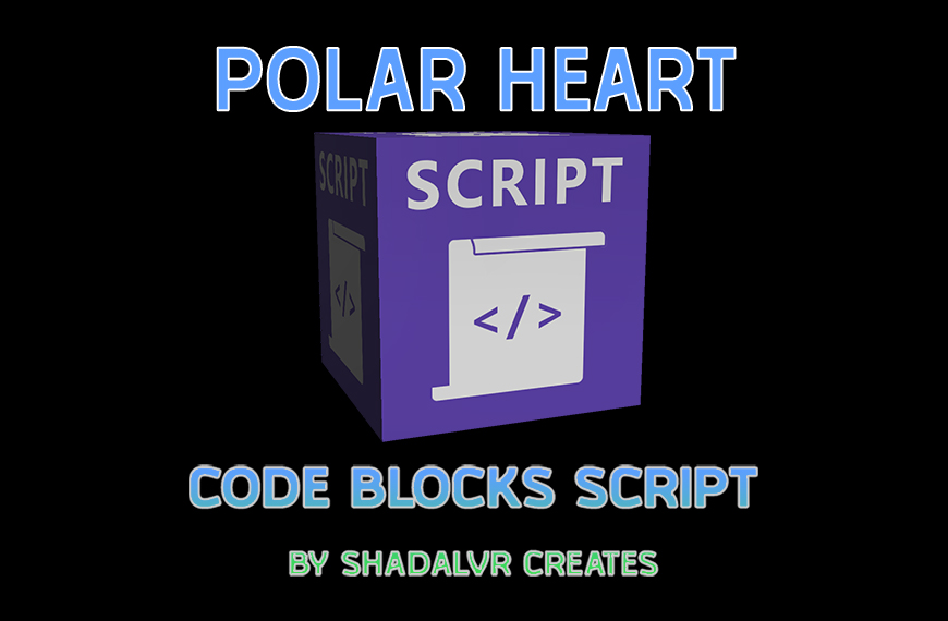 Polar Heart Code Blocks Asset - Meta Horizon Worlds